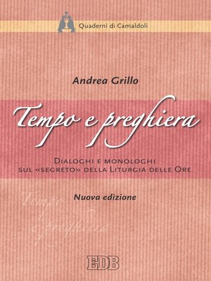 cover image of Tempo e preghiera